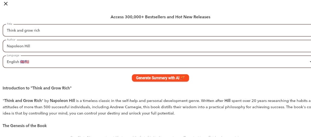 aisummariesstoryshots AI summaries by StoryShots