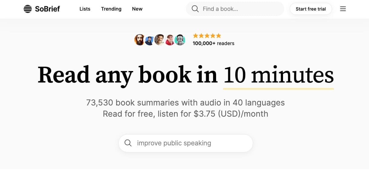 SoBrief featured image SoBrief featured image