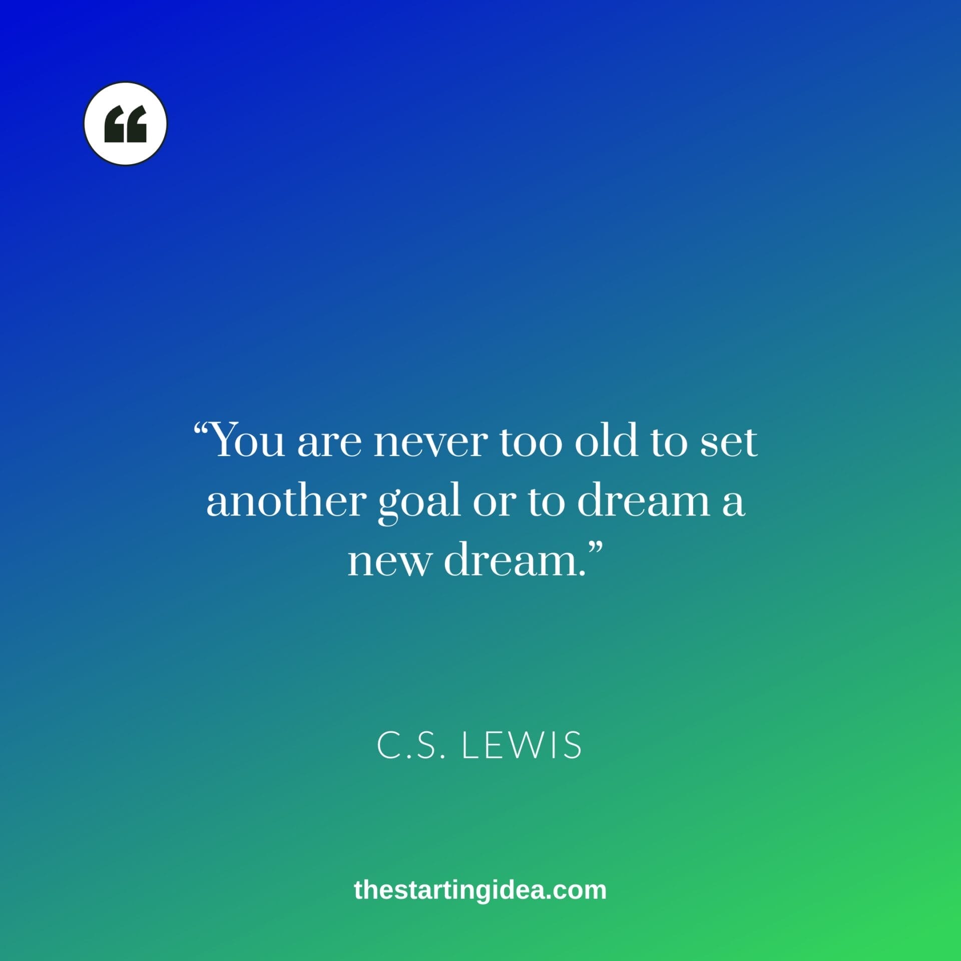 comeback inspirational quote by C.S. Lewis Comeback quote by C.S. Lewis