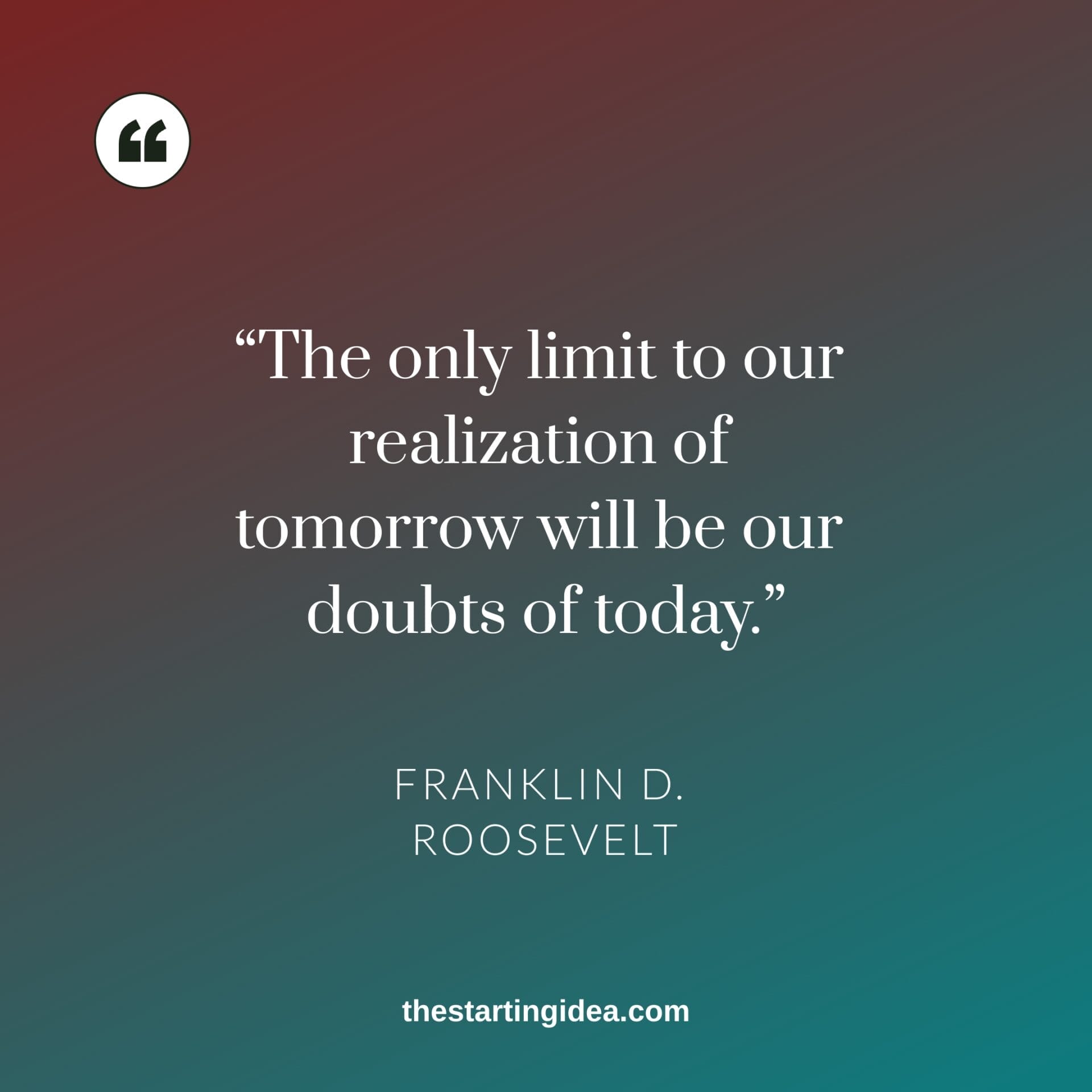 comeback quote - Franklin D. roosevelt Comeback quote by Franklin D. Roosevelt